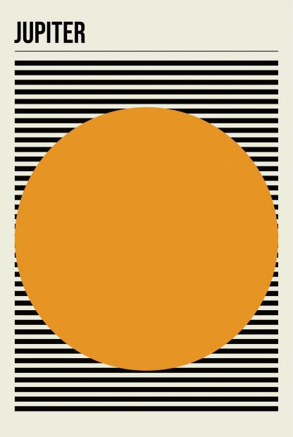 Jupiter minimal poster