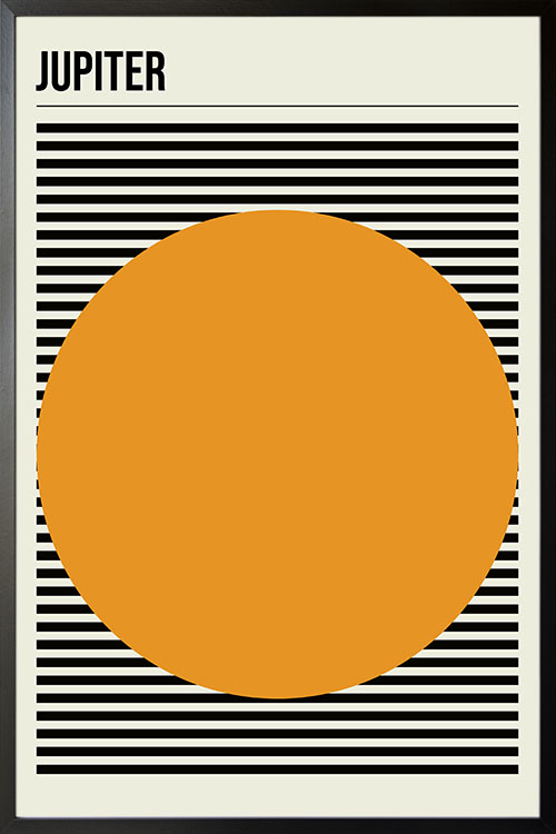 Jupiter minimal poster