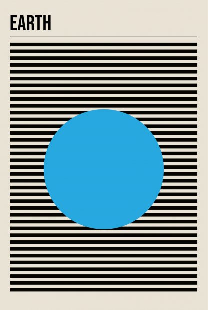 Earth minimal poster