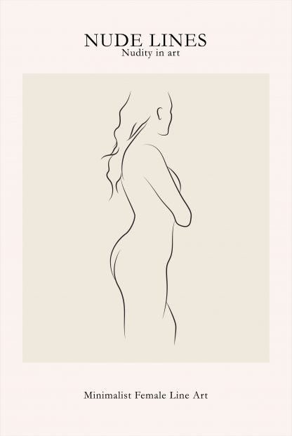 Nude Lines no. 1 poster