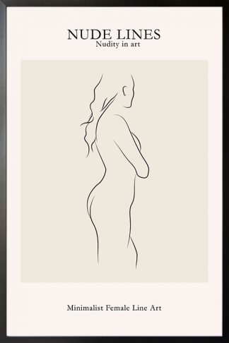 Nude Lines no. 1 poster