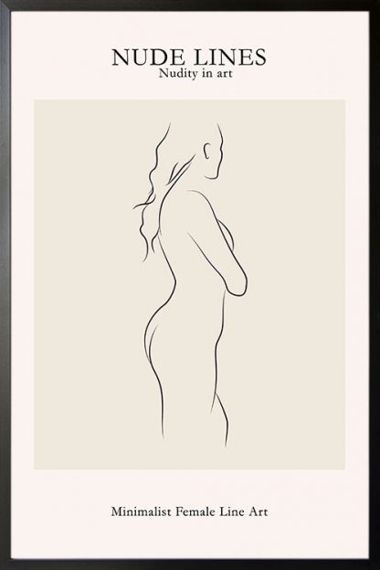 Nude Lines no. 1 poster