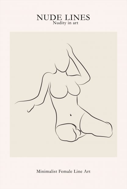 Nude Lines no. 2 poster