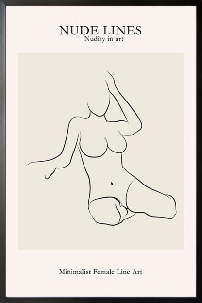 Nude Lines no. 2 poster