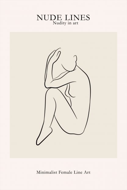 Nude Lines no. 3 poster