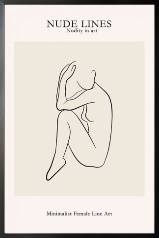 Nude Lines no. 3 poster