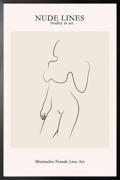 Nude Lines no. 4 poster