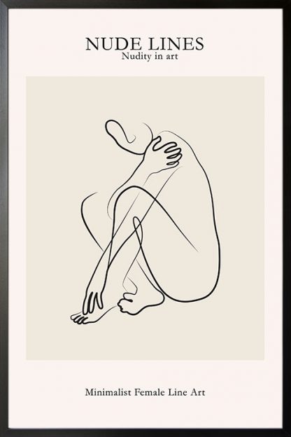 Nude Lines no. 5 poster