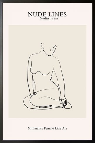 Nude Lines no. 6 poster