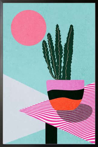 Contemporary art plant no. 2 poster