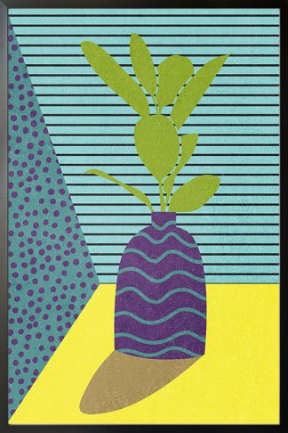 Contemporary art plant no. 5 poster