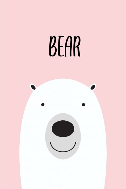 Cutie bear poster