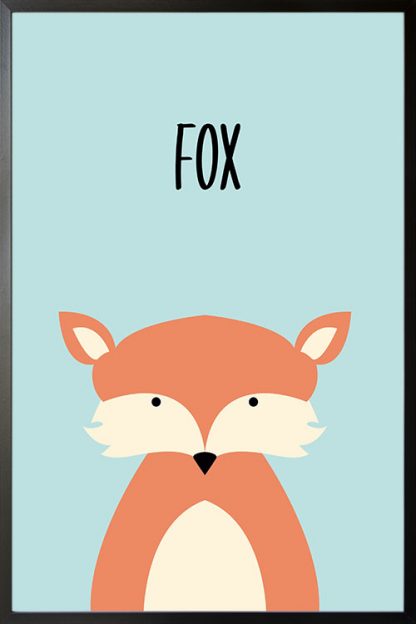 Cutie fox poster