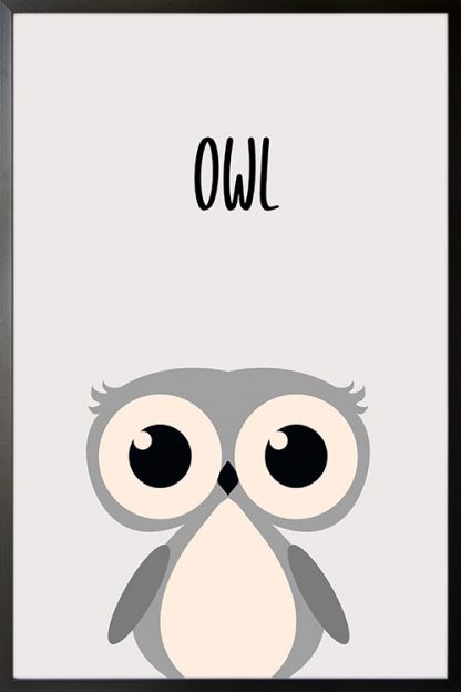 Cutie owl poster