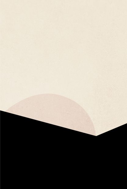 Abstract Minimal tone and shape no. 1 poster