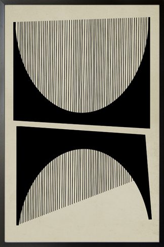 Abstraction and lines no. 1 poster