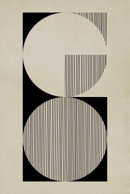Abstraction and lines no. 3 poster