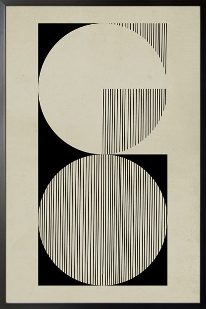 Abstraction and lines no. 3 poster