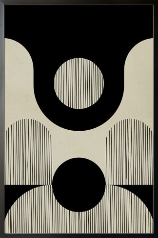 Abstraction and lines no. 5 poster