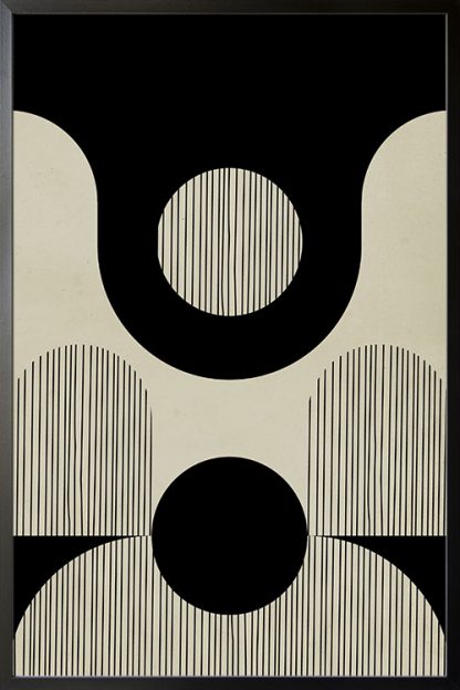 Abstraction and lines no. 5 poster