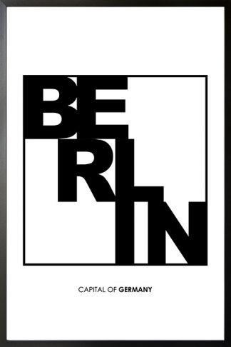 Berlin Typo poster