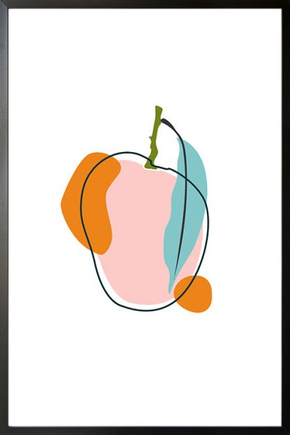 Abstract Mango poster