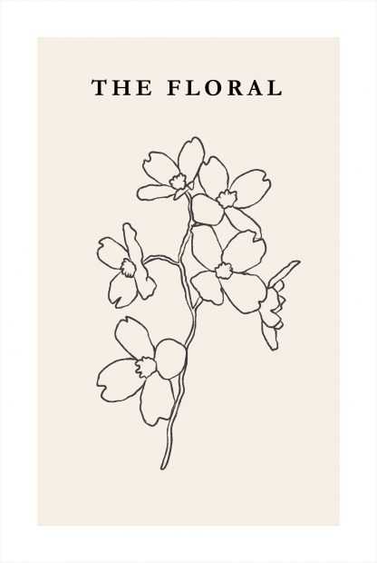 The floral no. 2 poster