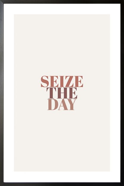 Seize the day poster