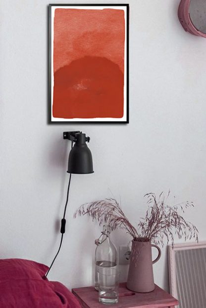 Red Sun poster in interior
