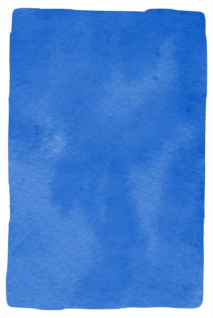 Textured blue watercolor poster