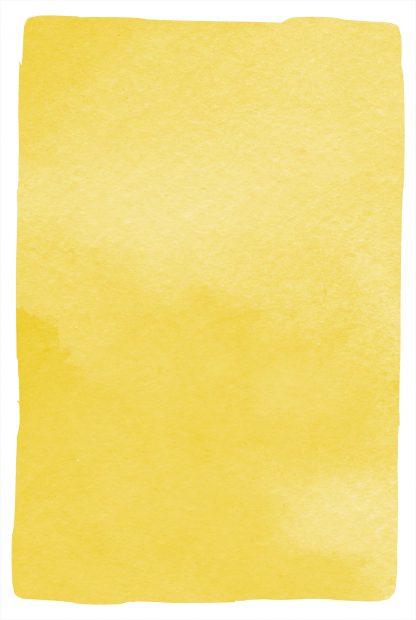 Textured yellow watercolor poster