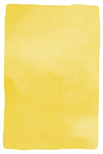 Textured yellow watercolor poster