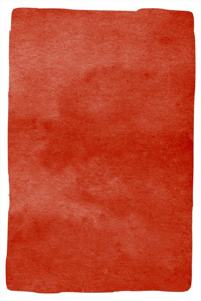 Textured red watercolor poster