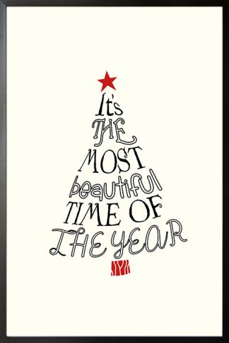 Most beautiful time of the year poster