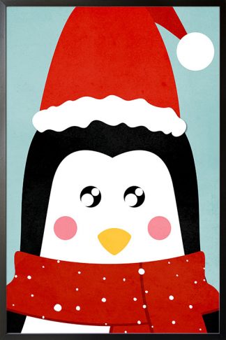 Cute penguin poster