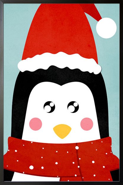 Cute penguin poster