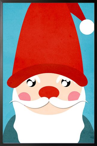 Cute gnome poster