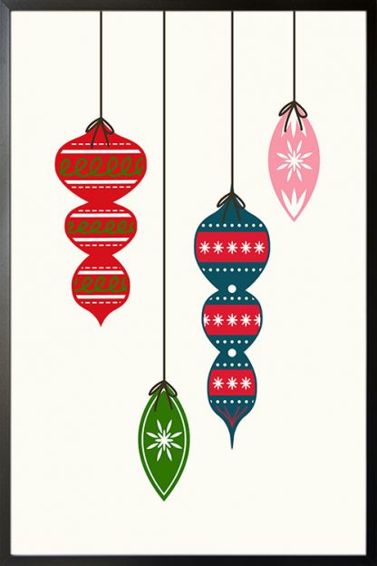 Scandinavian ornament poster