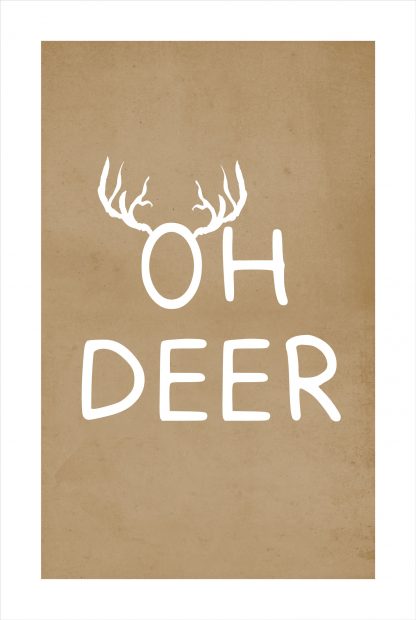 Oh Deer poster