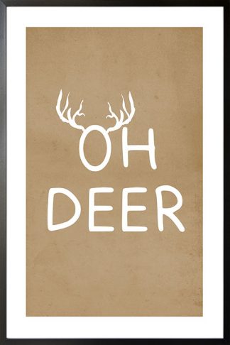 Oh Deer poster