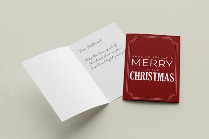 4-Pcs. Have yourself a merry greeting card