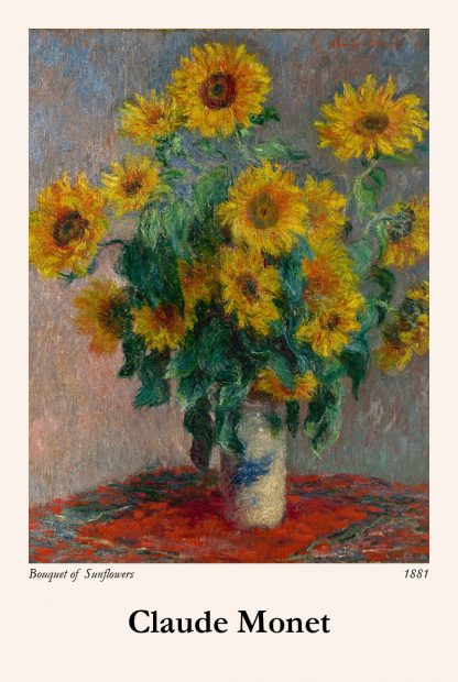 Bouquet of Sunflowers poster
