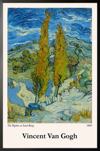 The Poplars at Saint-Rémy poster