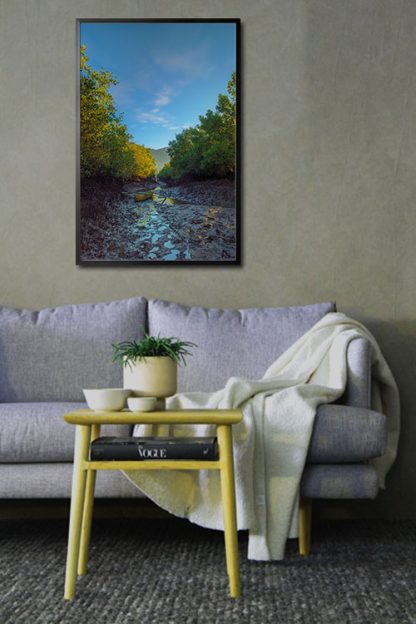 Serenity & Tranquility poster in interior