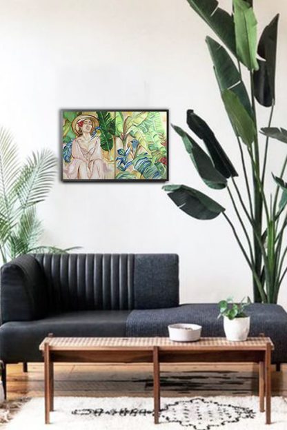 Better days poster in interior