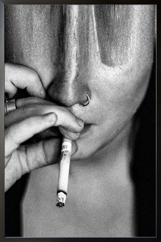 Distorted smoker poster