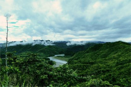 Rolling hills in Kabugao Apayao poster