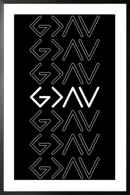 God is greater than highs and lows poster