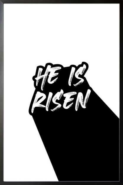 He is risen poster