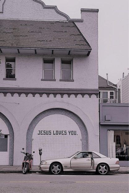 Jesus Loves you poster